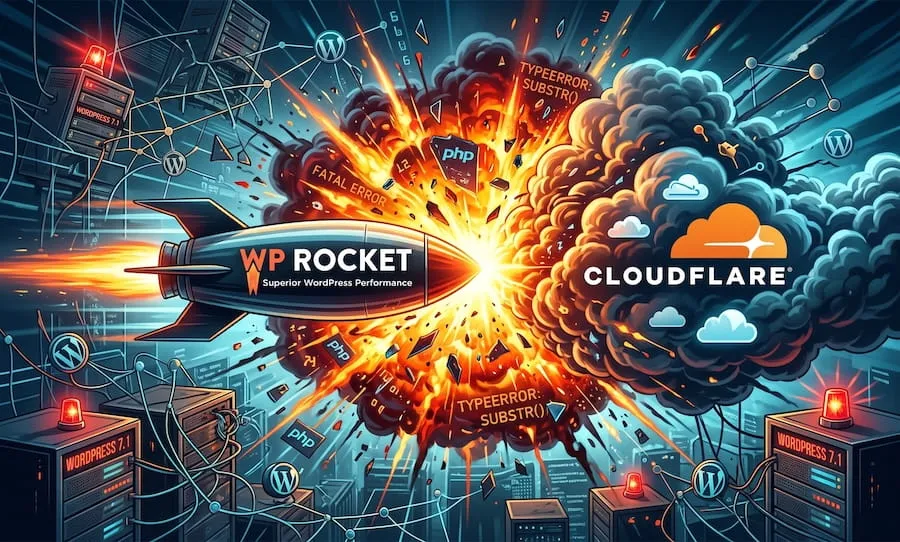 آموزش رفع خطای Fatal Error افزونه WP Rocket در وردپرس 7.1